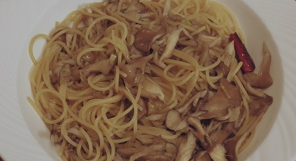 Spaghetti with Mushrooms